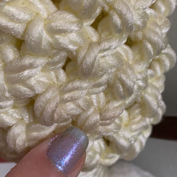 Vintage Handmade Macrame Style Wall Decor Plant Flower Wall Pocket One Of A Kind - Picture 14 of 17